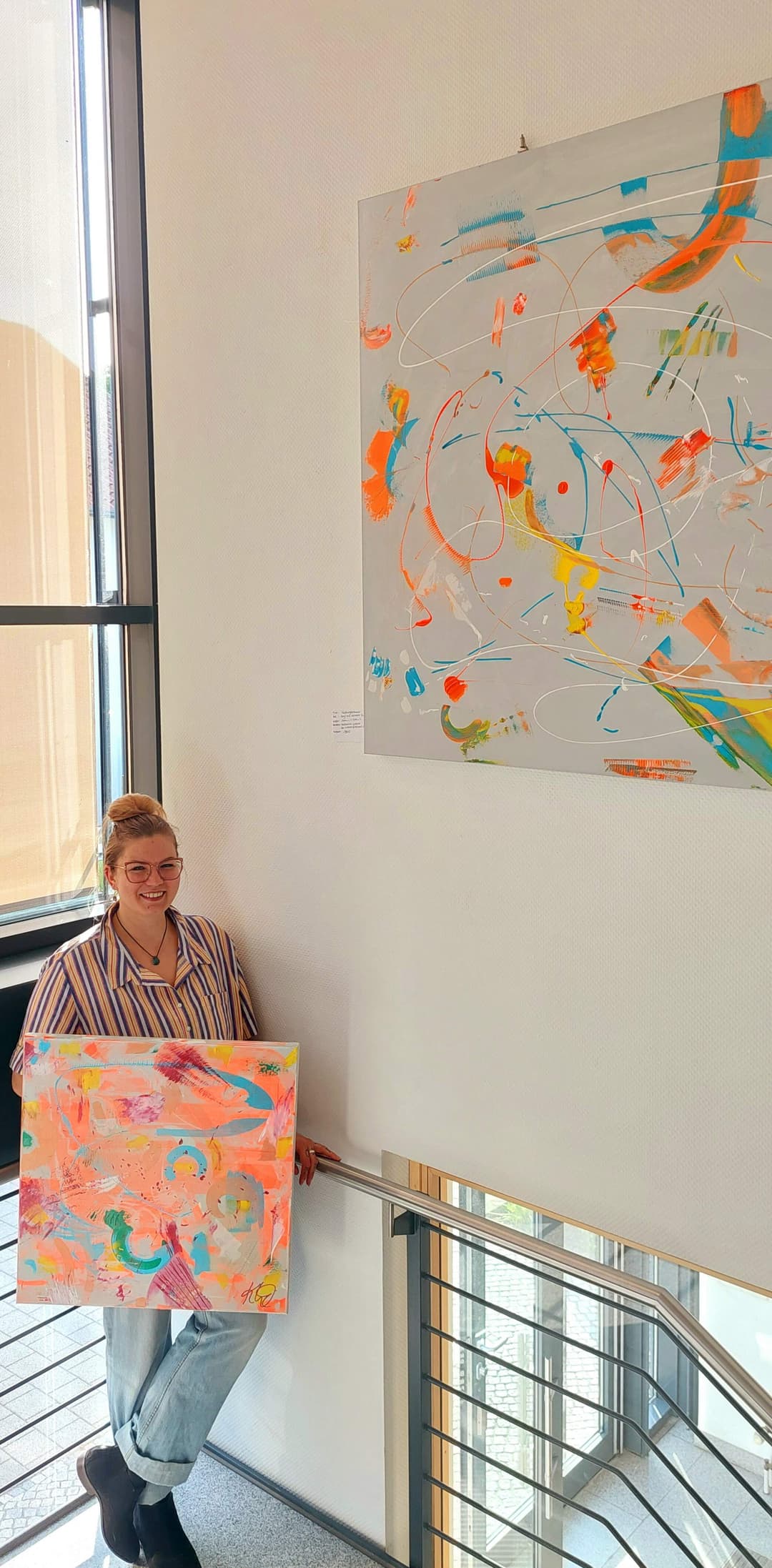 Katharina Wiesner im Rathaus in Kalletal