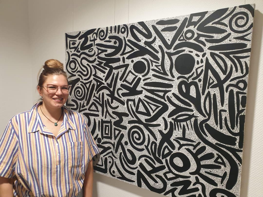 Katharina Wiesner im Rathaus in Kalletal