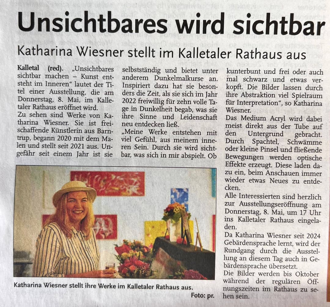 Zeitungsartikel aus 03/2025